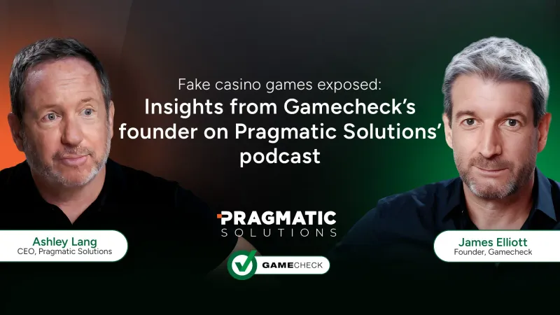 Jogos online falsos expostos: a opinião do fundador da Gamecheck no podcast da Pragmatic Solutions.